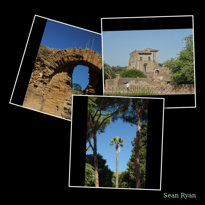 Views From Palatine Hill Including Colosseum