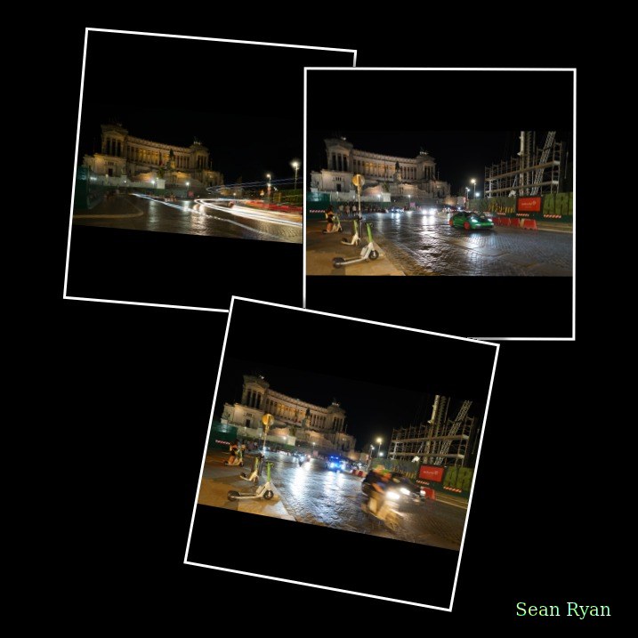 Experimental - Traffic Trails By Altare Della Patria